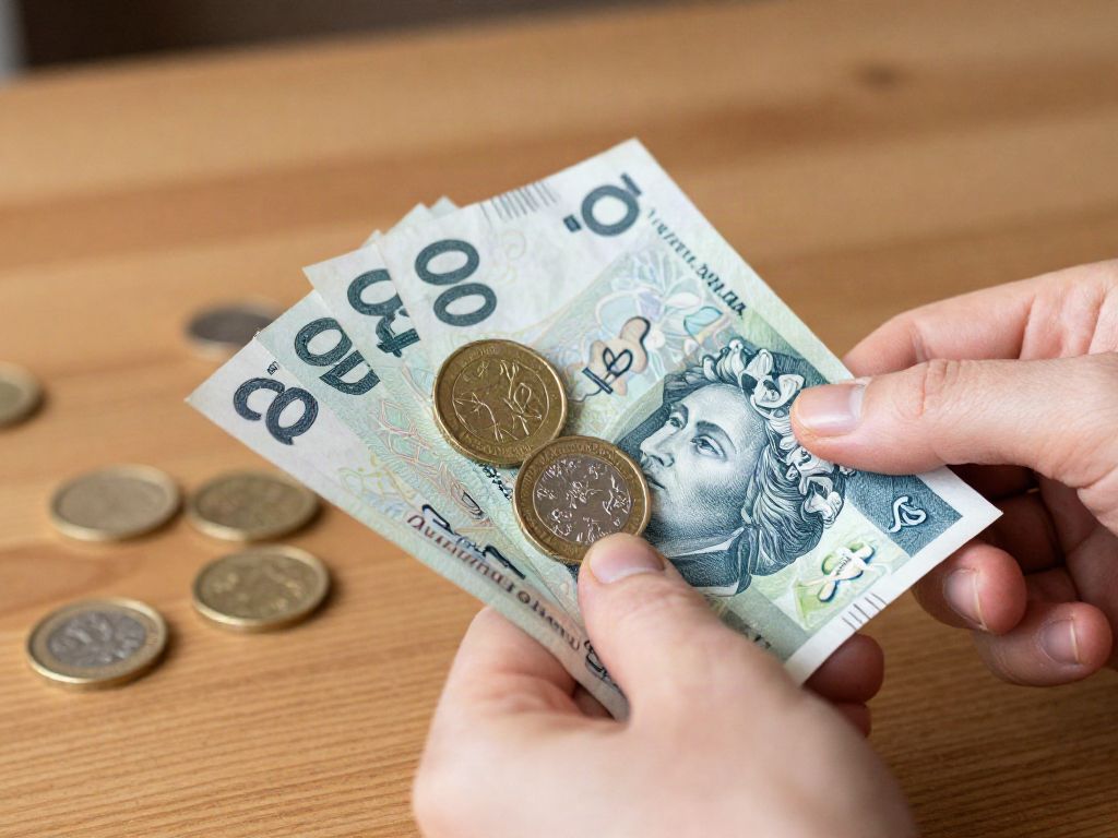 Ile funtów otrzymasz za 5 tysięcy złotych?